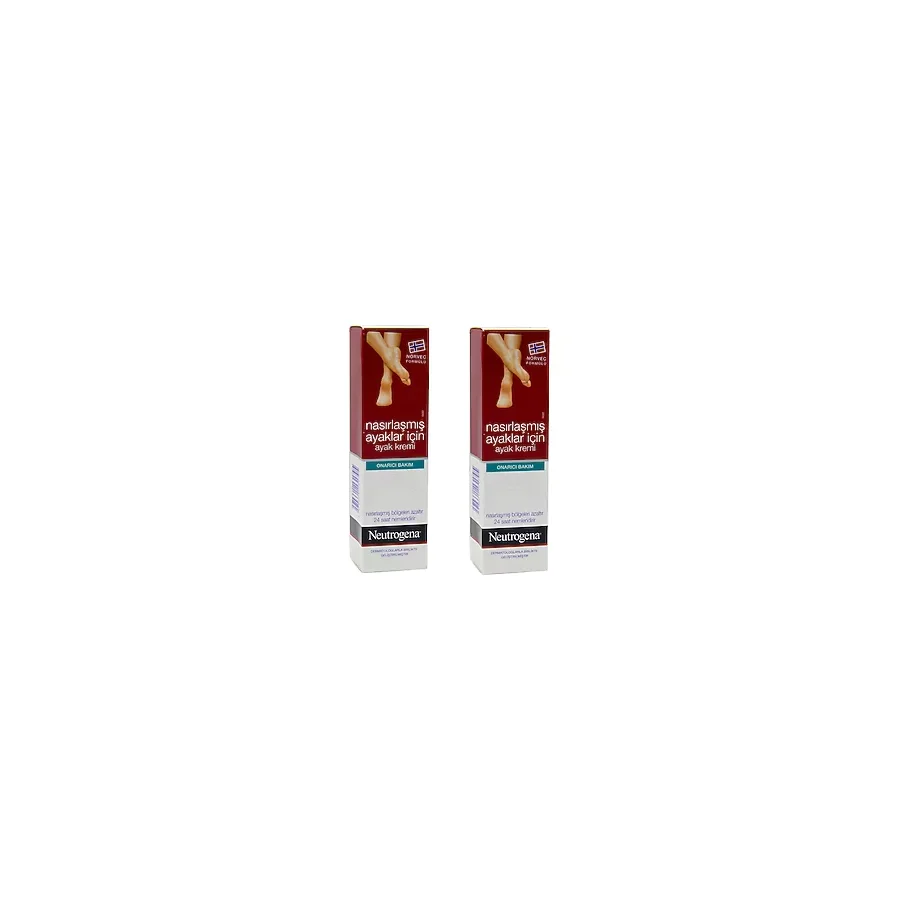 Neutrogena Norveç Formülü Nasırlaşmış Ayaklar için Ayak Kremi 50 ml 2 Adet
