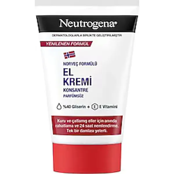Neutrogena Norveç Formülü Parfümsüz 50 ml El Kremi