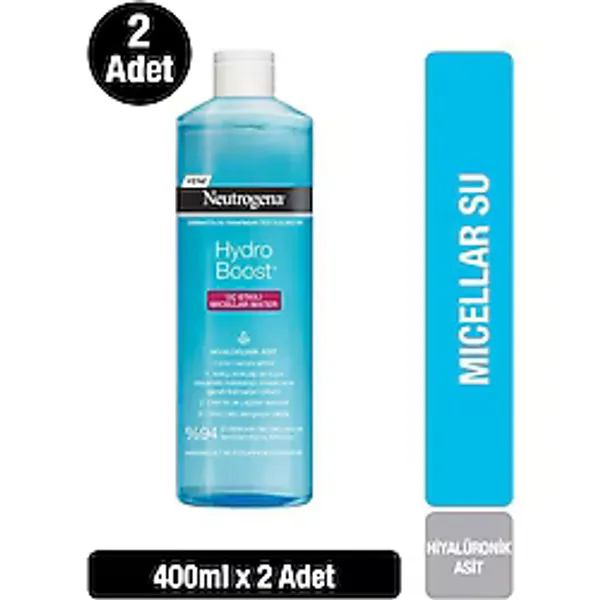 Neutrogena Skin Detox Micellar Üç Etkili 400 ml 2 Adet Makyaj Temizleme Suyu