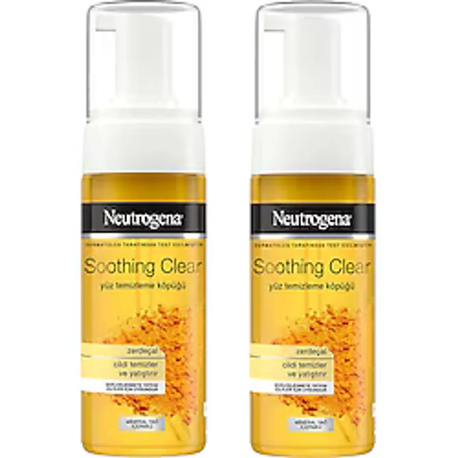 Neutrogena Soothing Clear 150 ml 2 Adet Yüz Temizleme Köpüğü