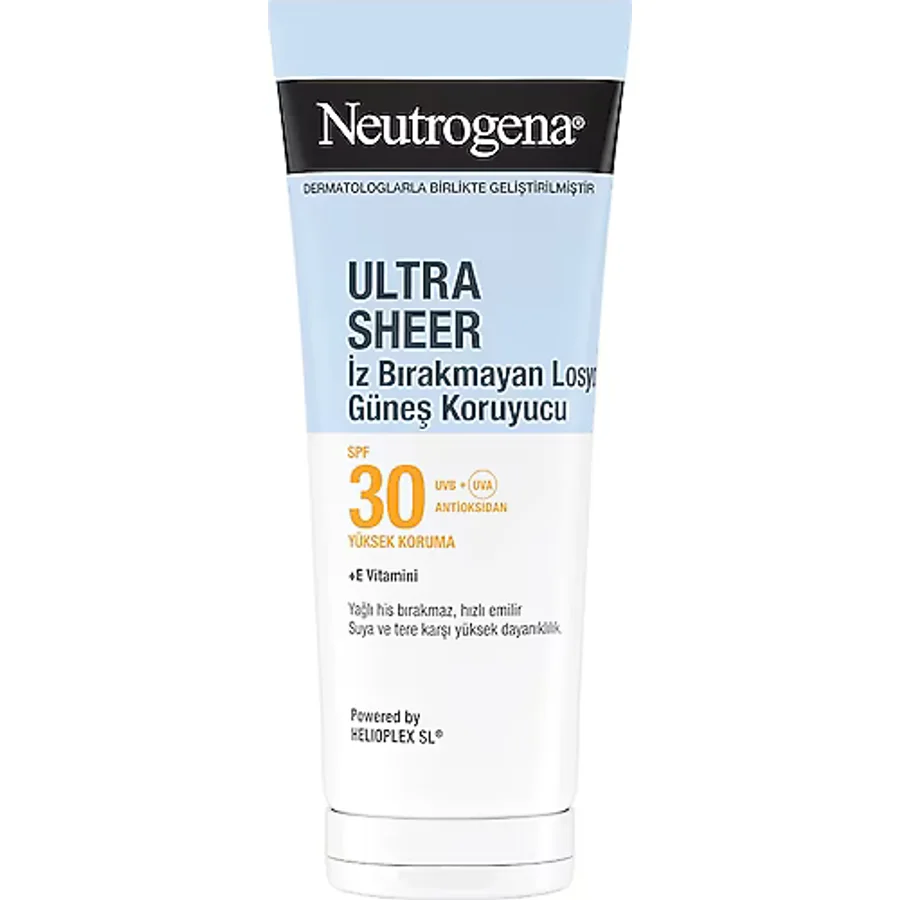 Neutrogena Ultra Sheer Nemlendirici Güneş Koruyucu Losyon SPF30, 200 ml
