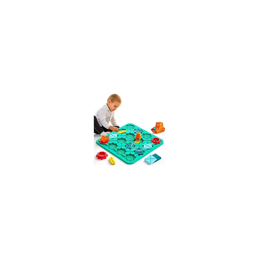 NeUygun Code & Go Kodlama Oyuncağı, Stem, Mantıksal Yol Oluşturma Oyuncağı, Eğitici Oyuncak, Yaratıcı Düşünme, Akıl ve Zeka Oyunu - Mavi
