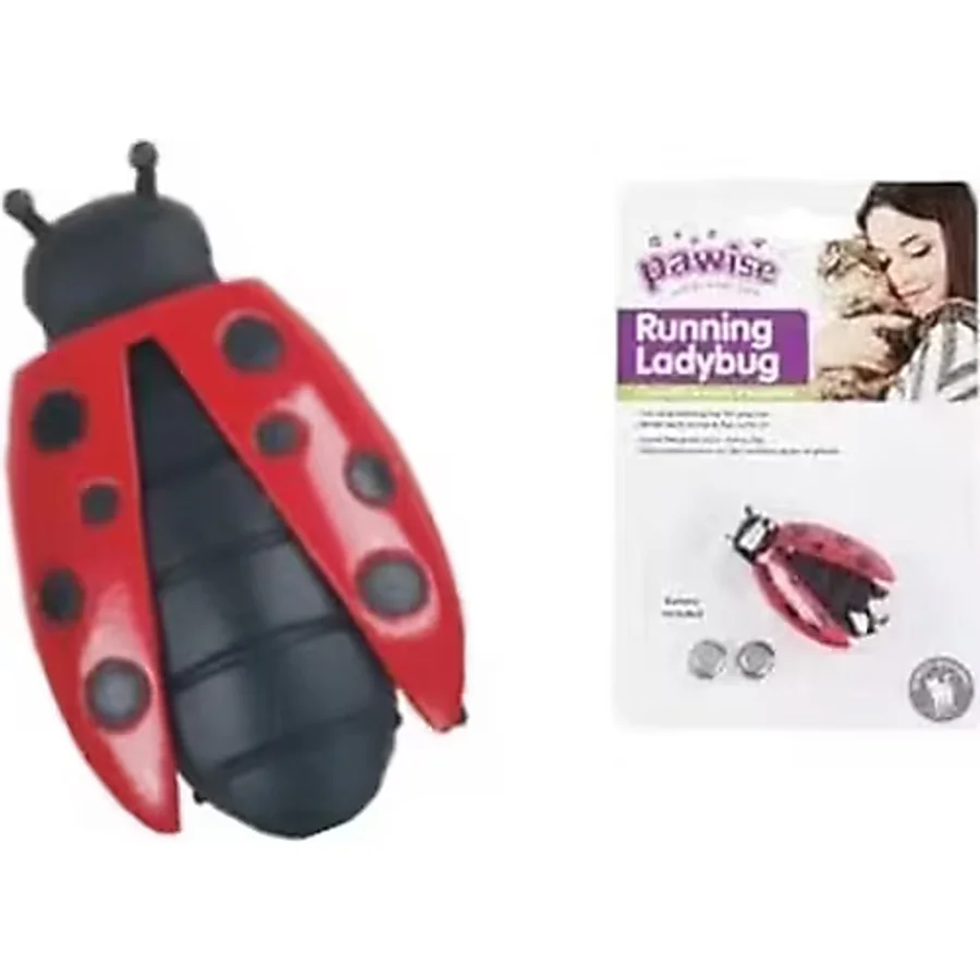 Nevamel Uğur Böceği Hareketli Kedi Oyuncağı