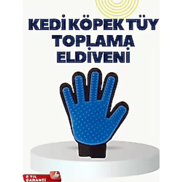 Nevamel Yumuşak Silikonlu Kedi ve Köpek Tüy Toplama Eldiveni - Masaj Etkili Tüy Dökülme Önleyici