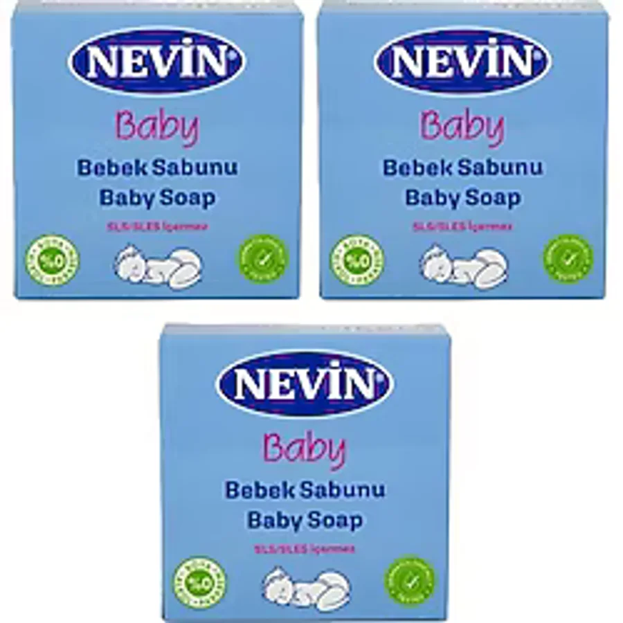 Nevin Baby 100 gr 3 Adet Bebek Sabunu