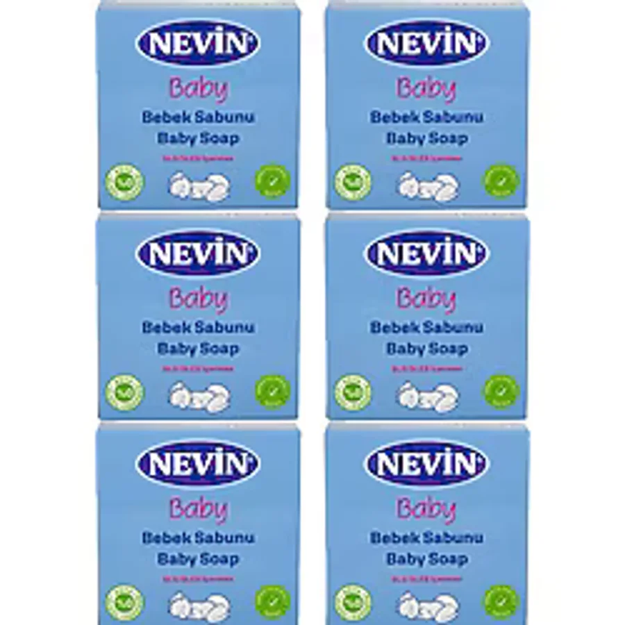 Nevin Baby 100 gr 6 Adet Bebek Sabunu