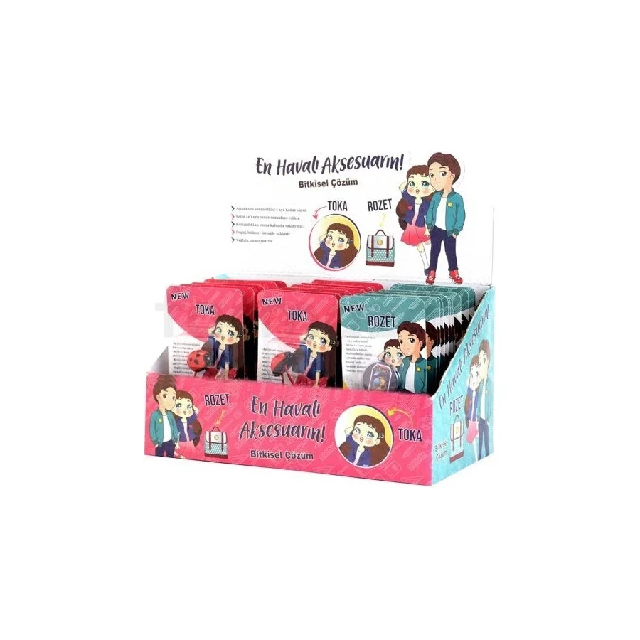 NEW BİT TOKASI & BİT ROZETİ 24 LÜ STAND