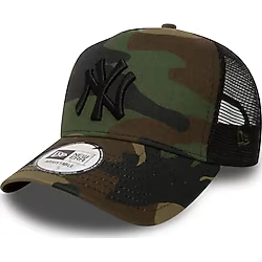 New Era Los Angeles Dodgers MLB League Essential Siyah Zeytin 9Forty Bebek Şapkası