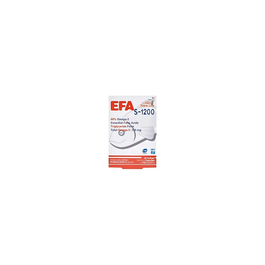 New Life EFA S-1200 Omega 3 Balık Yağı 45 Kapsül