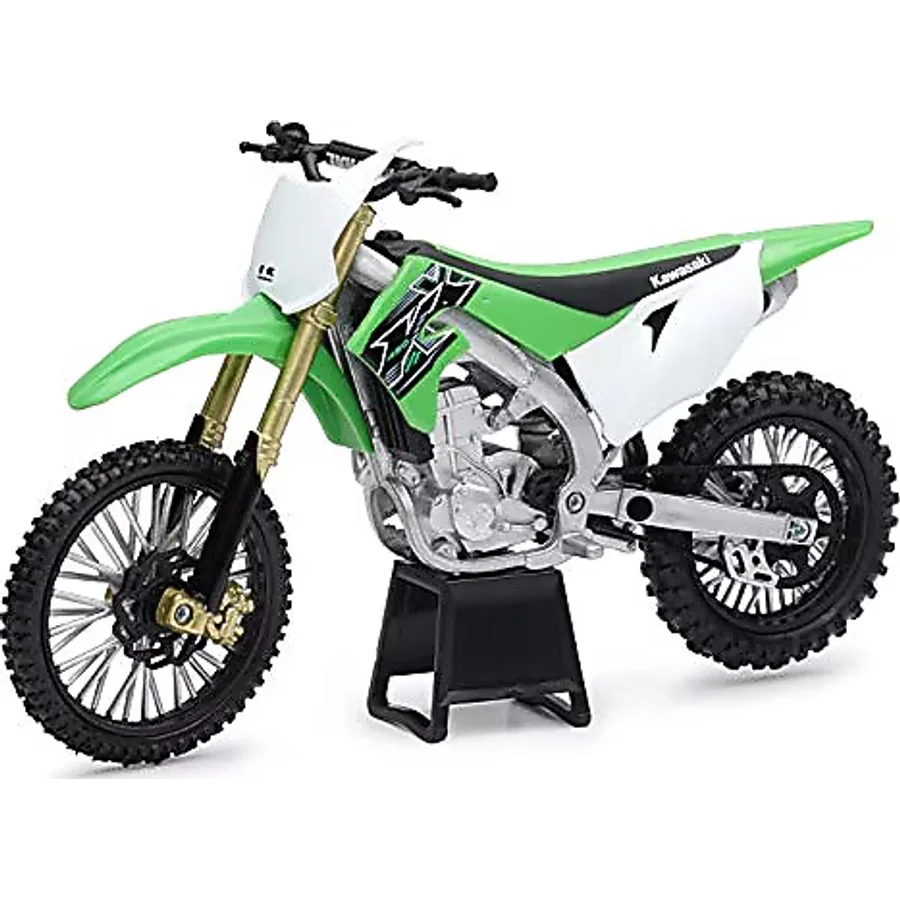 New-Ray Kawasaki KX 450F Yeşil 1/12 Diecast Motosiklet