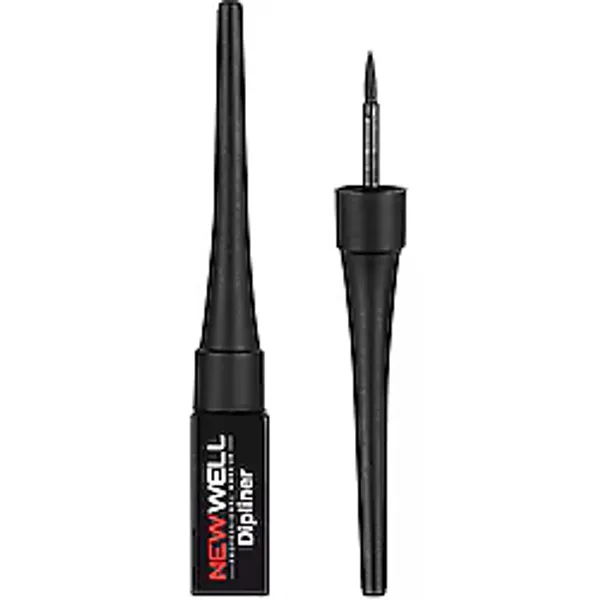 New Well Dipliner Kolay Uygulama Özelliği ile Siyah Renkli Likit Eyeliner