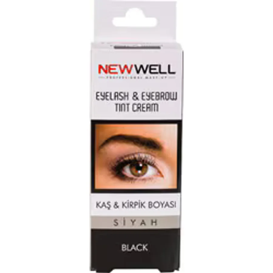 New Well Make Over Kaş ve Kirpik Boyası Siyah