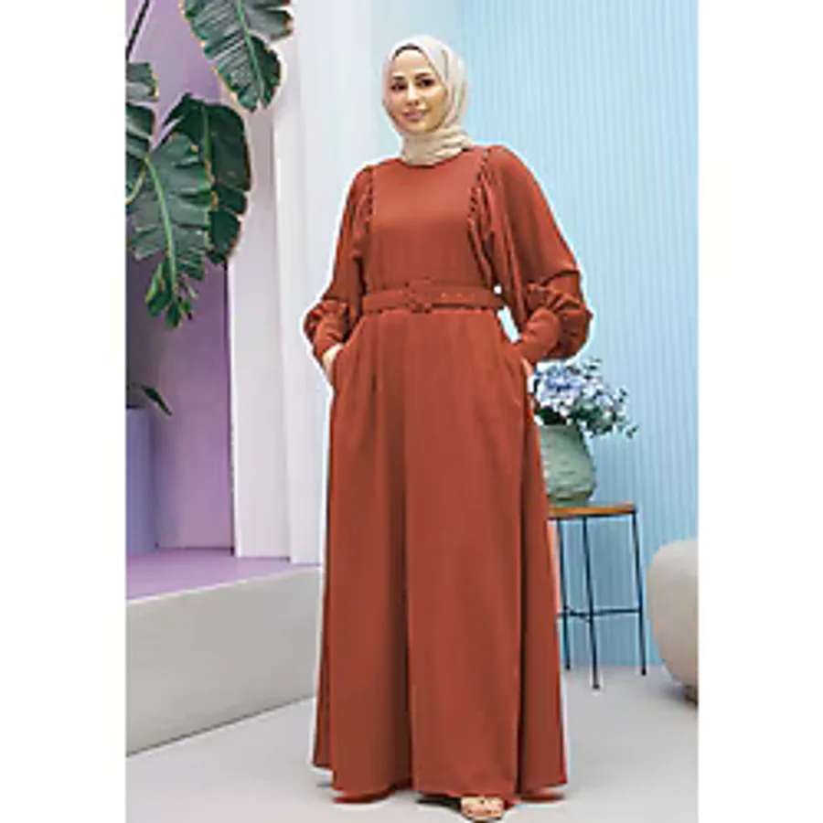 Neways 6583-Krep Elbise Kiremit