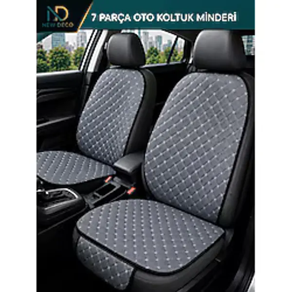 NewDeco Hyundai İ10 Araçlara Uyumlu 7 Parça Oto Koltuk Minderi