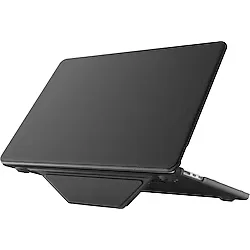 Newface Macbook Air 15 2024 Macbook Deri Kapak - Siyah - 001-Renkli