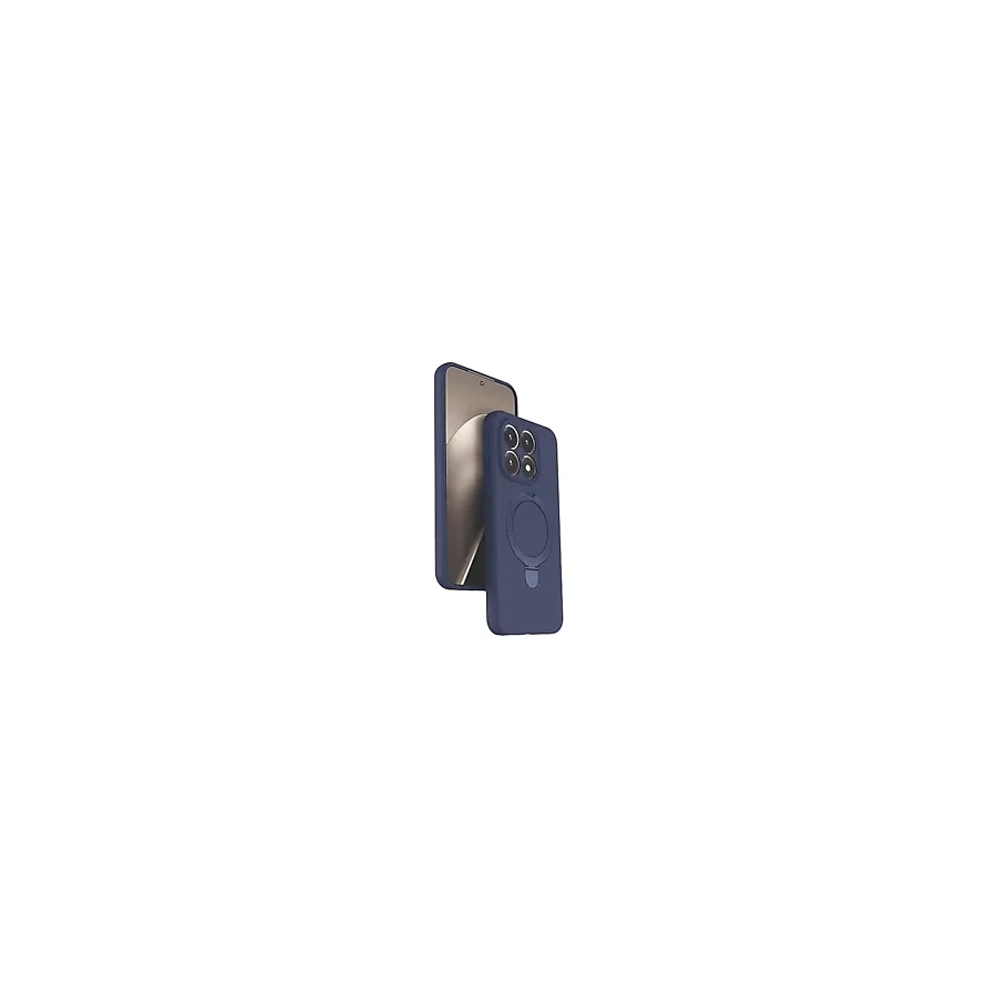NEWFACE Xiaomi Mi 15 Uyumlu Regal Magsafe Standlı Kapak Telefon Kılıfı Lacivert