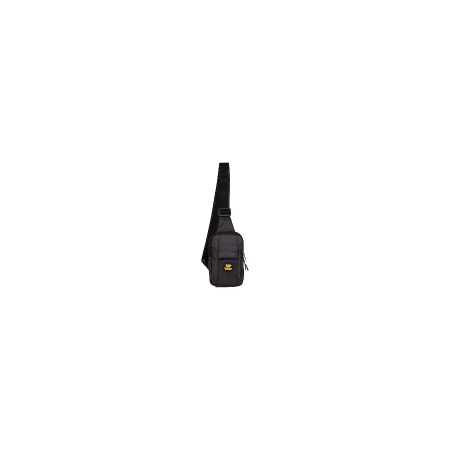 Newish Polo Erkek Keten Kumaş Belgrat Telefon Bölmeli Çapraz Göğüs ve Omuz Çantası newpolo186 - Siyah - Sarı