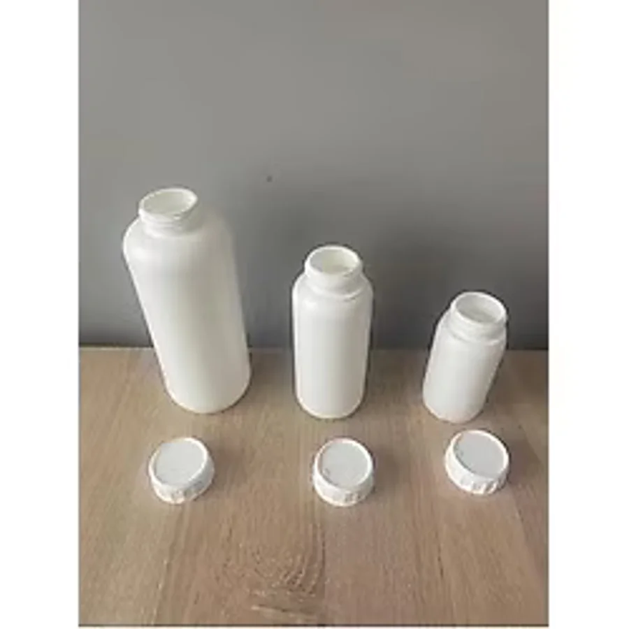 NEWLAB NUMUNE KABI 500 ML BEYAZ MAT KİMYASALA DAYANIKLI 1PAK/10 ADET ( Tarım Şişesi )