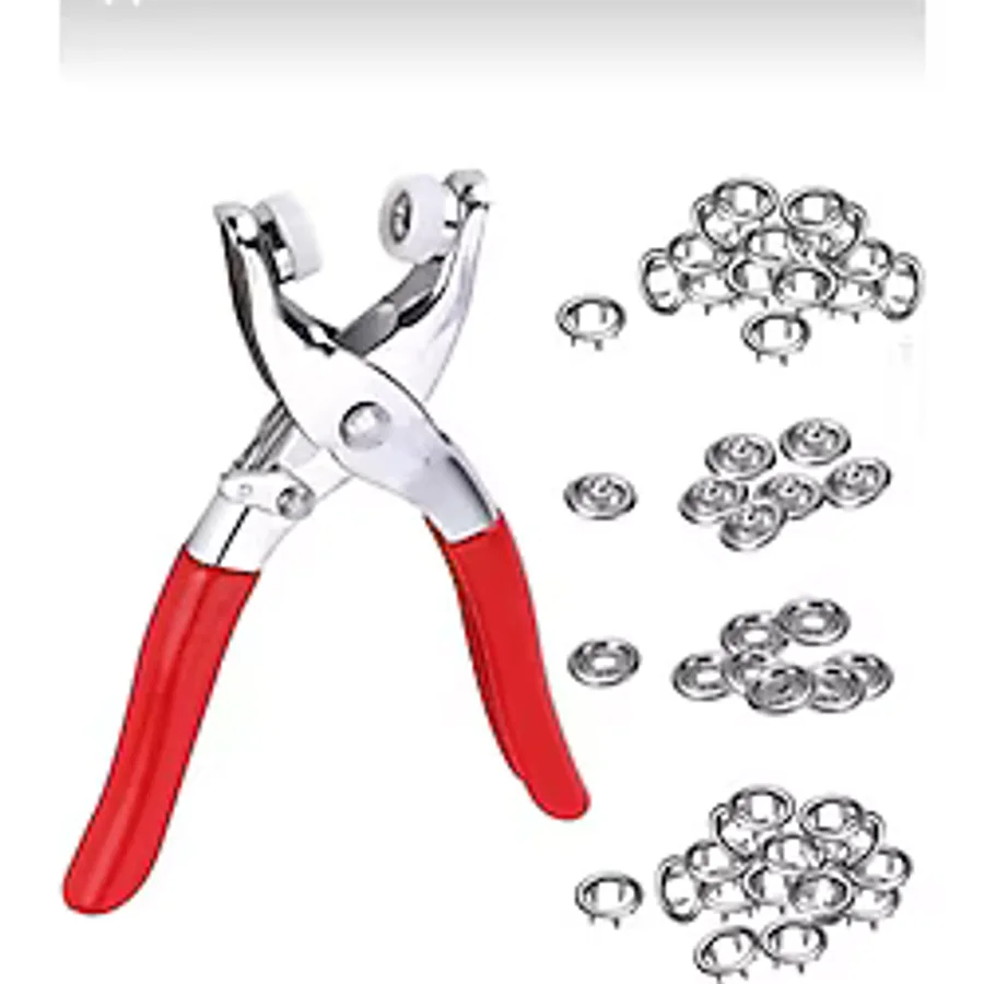 NEWSTORE HOME 9.5 Mm Metal 50 Çıt Çıt, El Pensesi Gömlek Ve Bebe Çıtçıt Montaj Seti