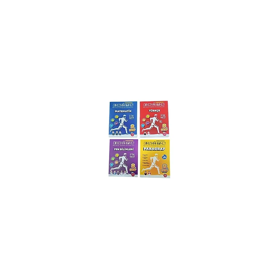 Newton Yayınları Newton 8 Sınıf4'lü Kondisyon Deneme Seti( Türkçe,mat,fen,paragrag) - 8 SINIF NEWTON KONDİSYON DENEME SETİ