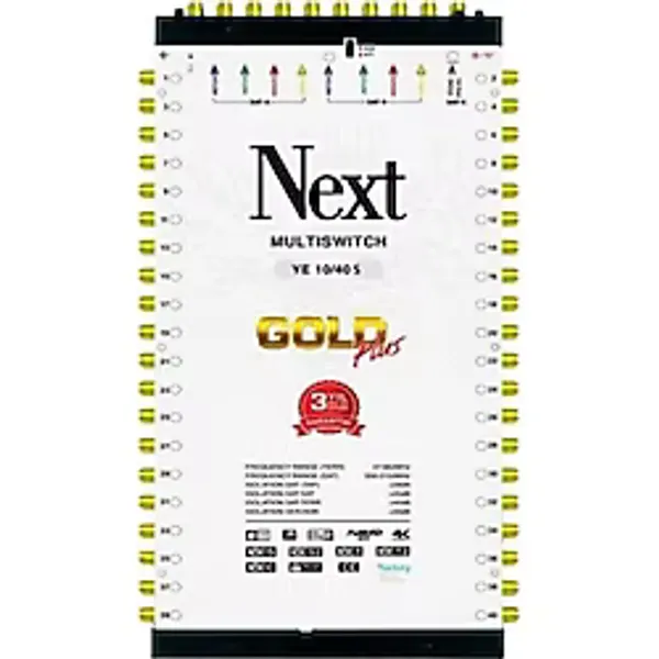Next 10/40 Sonlu Uydu Santral Multiswitch