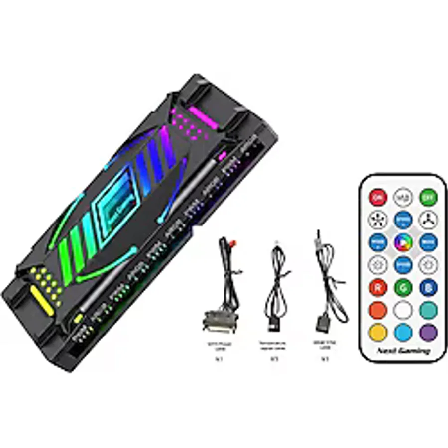 Next Gaming Ng 11 Port Argb & Pwm Fan Kontrolcü Manyetik & Kumandalı - Siyah