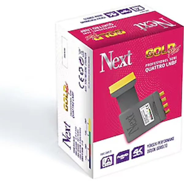 Next Gold Plus(Merkezi Sİstem Lnb)Uyumlu Quattro Santral Multiswitch Lnb