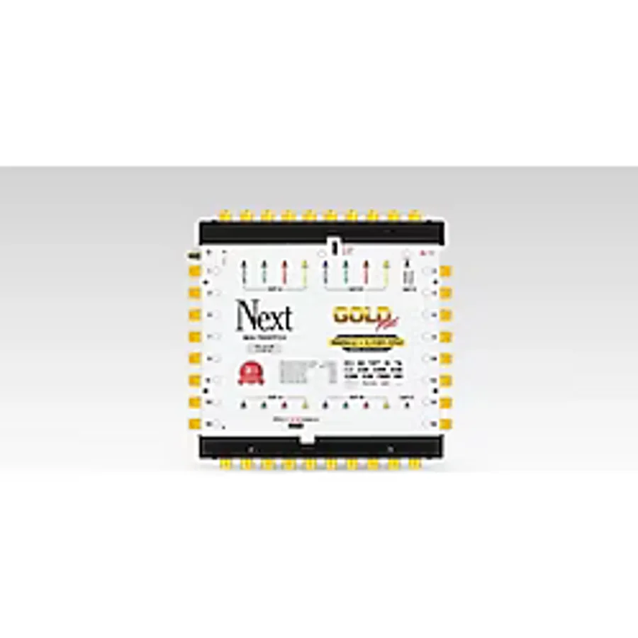 NEXT NEXTSTAR Next 10/16 Hybrid Sonlu Kaskadlı Uydu Santrali 3 Yıl Garanti Adaptör Hediye