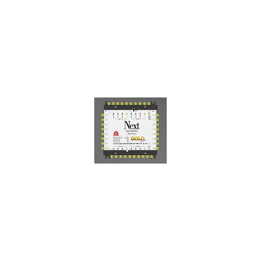 Next Ye-10/16 Hybrid Uydu Santral Multiswitch - Adaptörlü