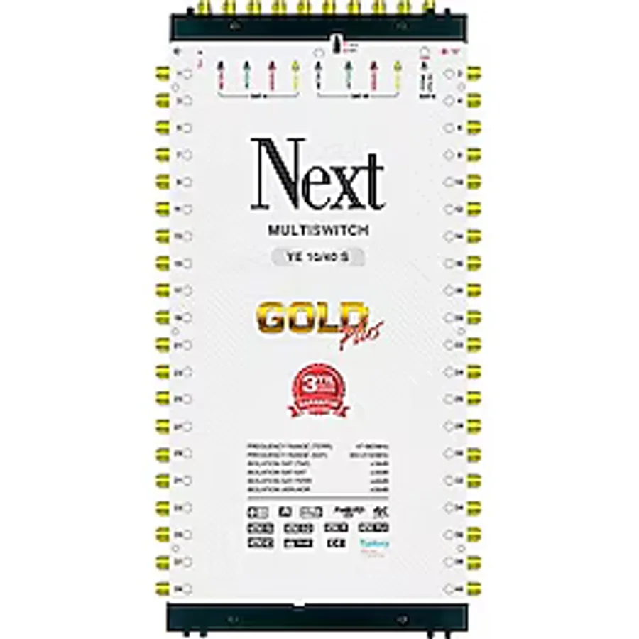 Next YE-10/40 Sonlu Santral Multiswitch + Adaptör