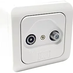 Next YE-4001 Sonlu Sıva Üstü Uydu Prizi