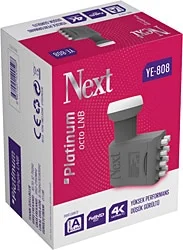 Next YE-808 Platinum Octo 0.1 dB Full HD 4K Sekizli Lnb