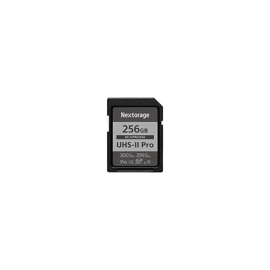 Nextorage Sd Kart 256 GB Uhs-Iı Sdxc, Japon Hafıza Kartı Veri Depolama Sd Kartı, Nikon/canon/sony/fujifilm/nintendo Switch İçin Kamera Aksesuarları, F2PRO NX-F2PRO256G