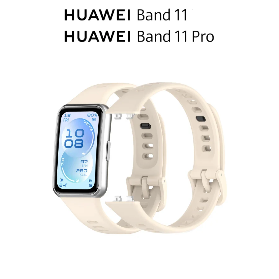 Nezih Case Huawei Band 11 / 11 Pro Uyumlu Yumuşak Silikon Spor Strap Kordon
