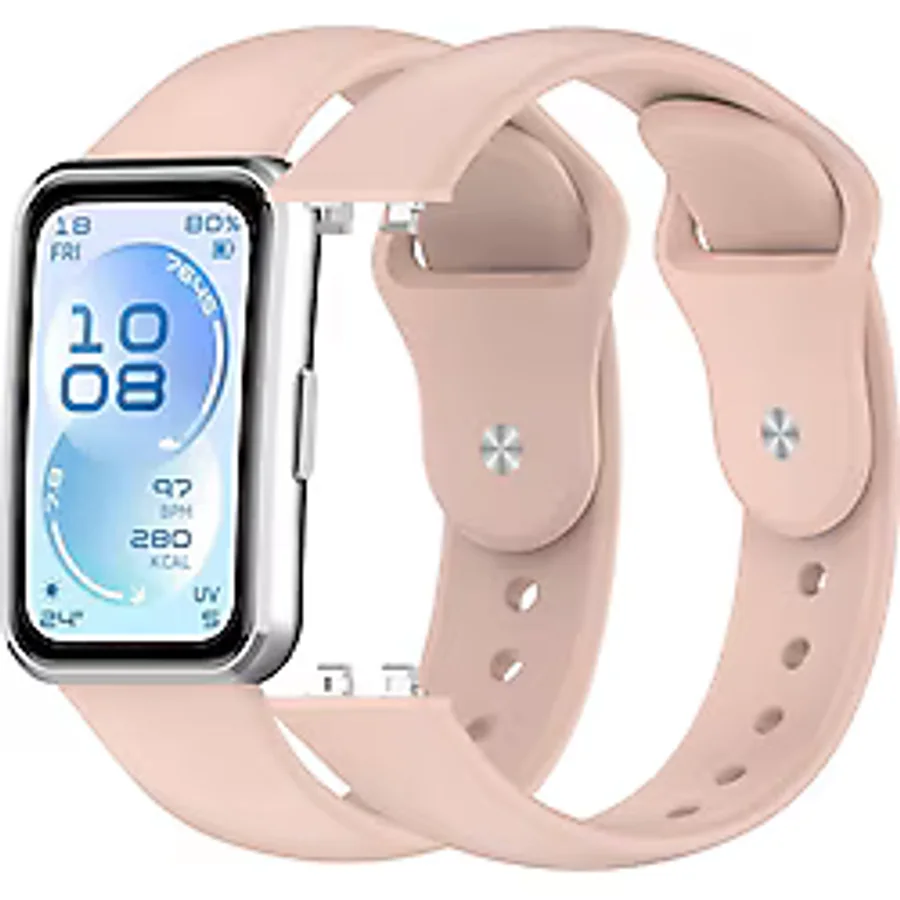 Nezih Case Huawei Band 11 / 11 Pro Uyumlu Yumuşak Soft Silikon Renkli Spor Kordon Kayış