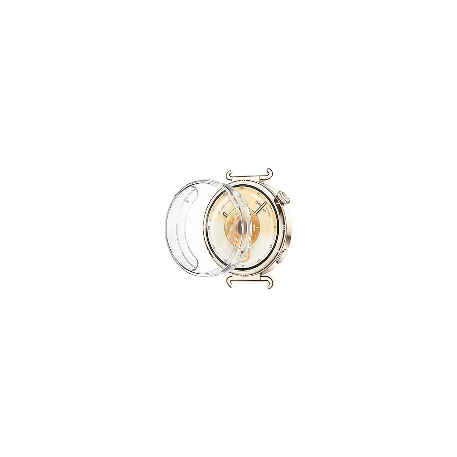 Nezih Case Huawei Watch GT 6 41mm Uyumlu TPU (Yumuşak Silikon) Kasa Koruyucu