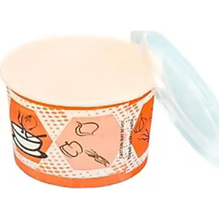 Niceplast Karton Çorba Kasesi 16 Oz+Kapak 25'li 1 Pk