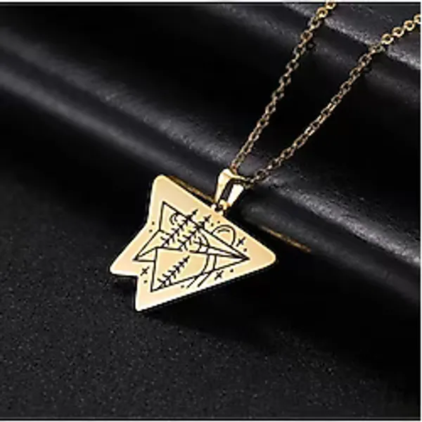 Nida Jewelry 925 Ayar Gümüş Uçak Model Manzara Kolye