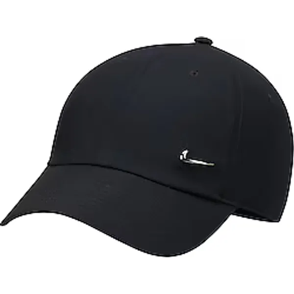 Nike Dri-Fit Club Soft Metal Swoosh FB5372-010 Siyah Beyzbol Şapkası