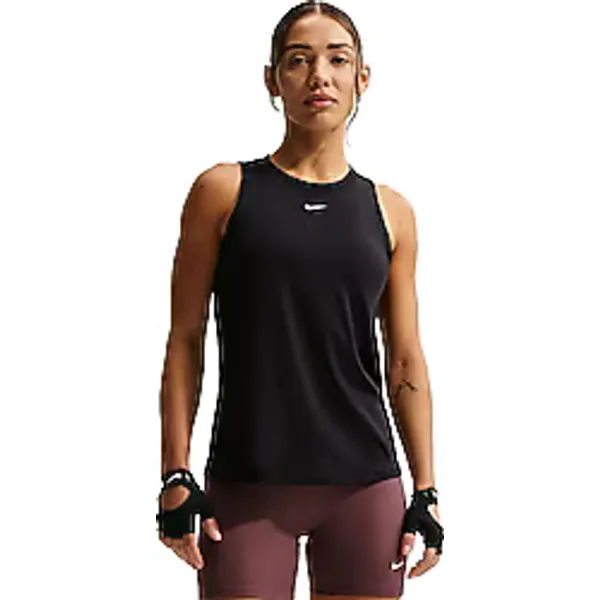 Nike One Classic Dri-Fit FN2808-011 Siyah Kadın Sporcu Atleti