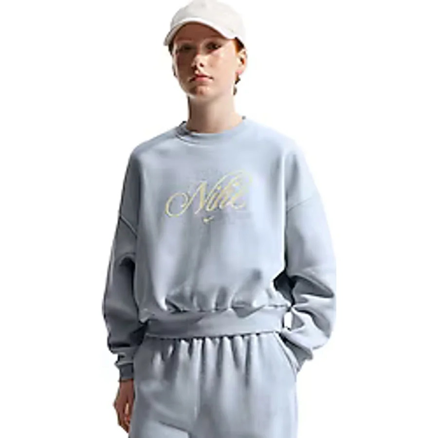 Nike Sportswear Club Fleece IF1727-057 Mavi Çocuk Sweatshirt
