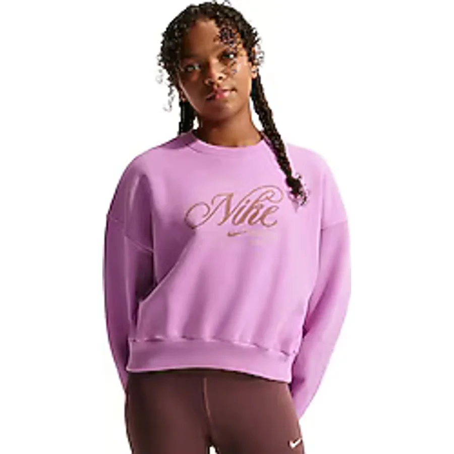 Nike Sportswear Club Fleece IF1727-503 Pembe Çocuk Sweatshirt