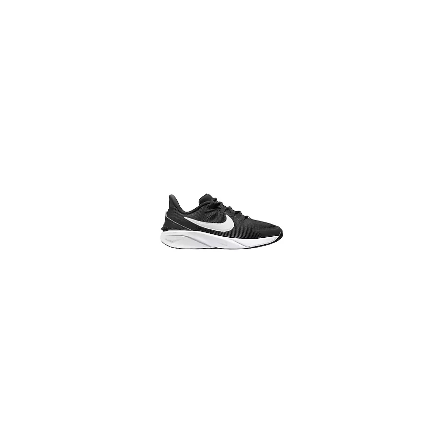Nike Star Runner 4 NN GS DX7615-001 Siyah-Beyaz Çocuk Koşu Ayakkabısı