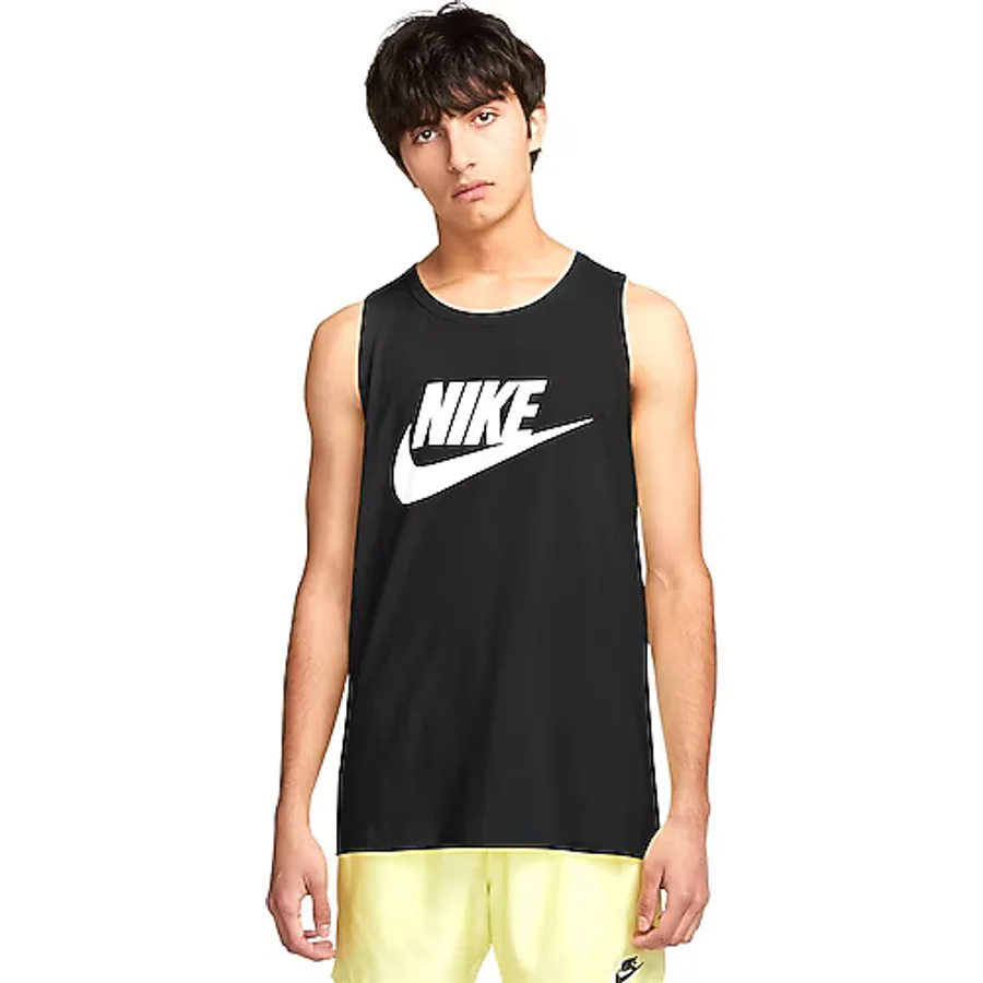Nike Tank Icon Futura AR4991-013 Siyah Erkek Sporcu Atleti
