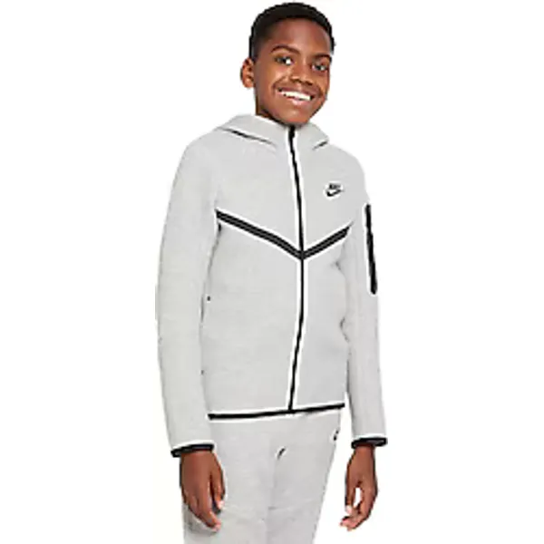 Nike Tech HV5867-063 Gri Çocuk Eşofman Üstü