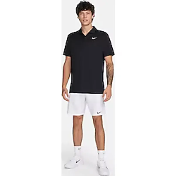 NikeCourt FD5384-451 Victory Dri-FIT 23 cm Erkek Tenis Şortu - Lacivert