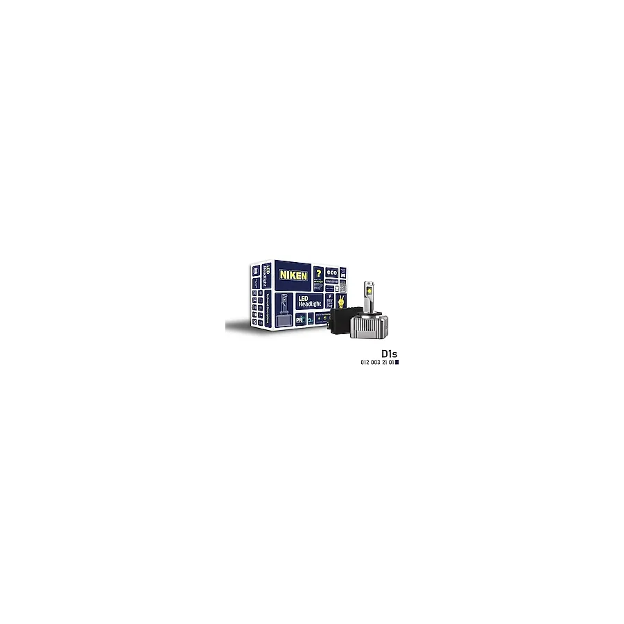 Niken D1s Led Xenon Far Aydınlatma Seti Şimşek Etkili Niken Pro 7500Lm 2 Adet