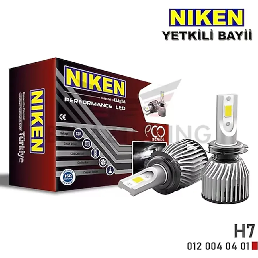 Niken Eco Led Xenon Far Ampul H1 H3 H4 H7 H8 H9 H11 H16 H27 Hb3 Hb4