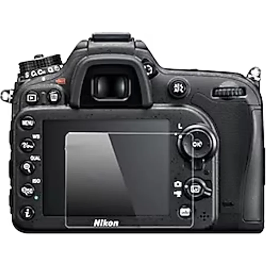 Nikon D7500 Dijital Fotoğraf Makinesi Ekran Koruyucu Ekran Koruyucu Uyumlu 9h Nano