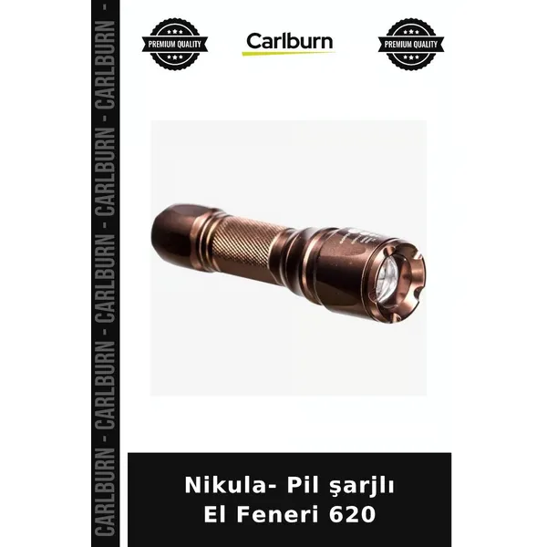Nikula- Pil Şarjlı El Feneri 620 Karanlık Lambası Araç İçi Aydınlatma Kamp Malzemesi